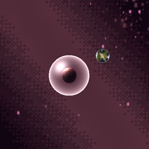 game Circles in Space